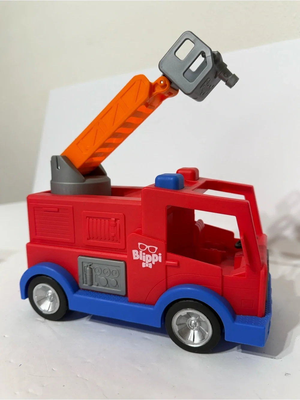Blippi Talking Garbage Truck, Fire truck, & RARE Excavator w/ 3 Mini Cars